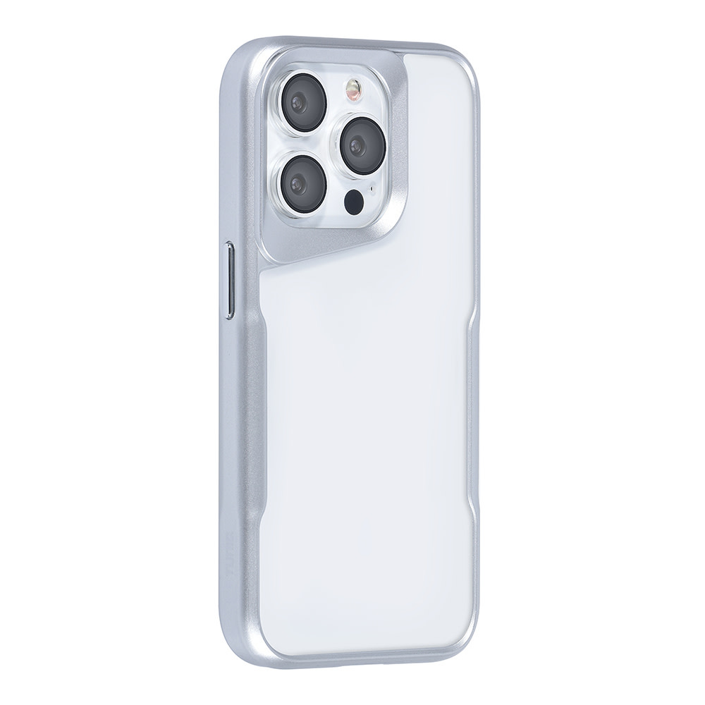 TUNIQ TUNIQ iPhone 15 Pro Backcover hoesje Silicone - Zilver, foto 5 van 6