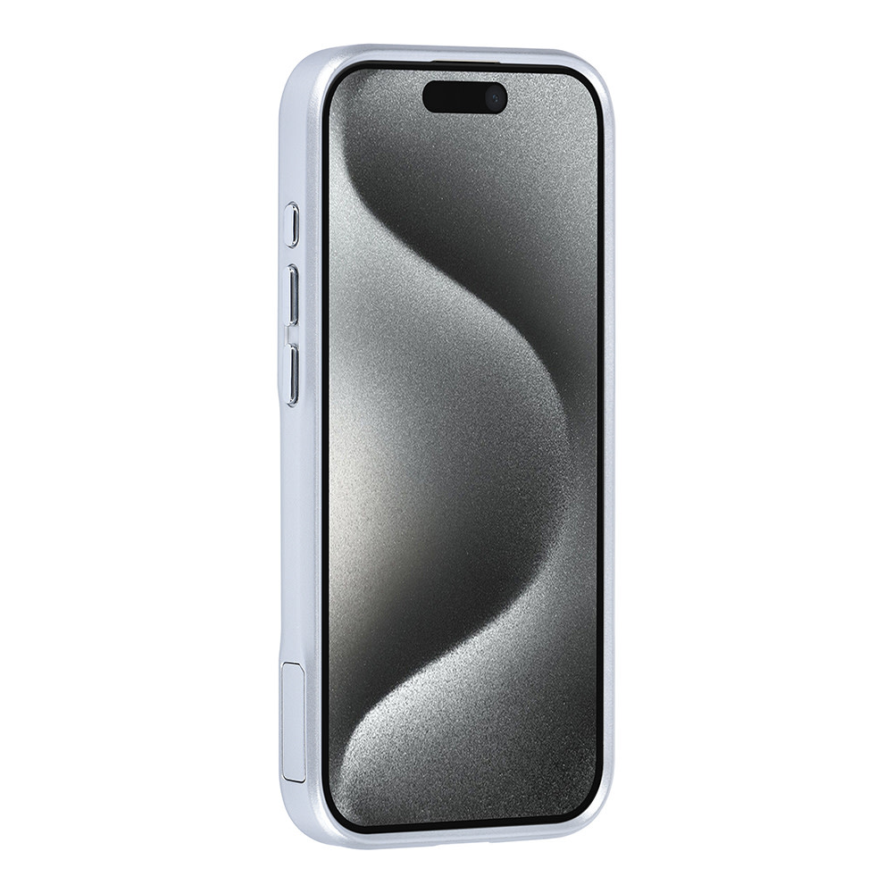 TUNIQ TUNIQ iPhone 15 Pro Backcover hoesje Silicone - Zilver, foto 6 van 6