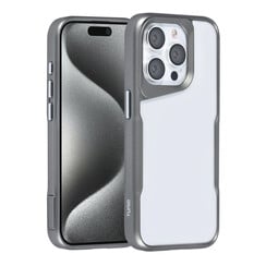 TUNIQ iPhone 15 Pro Backcover hoesje Silicone - Grijs