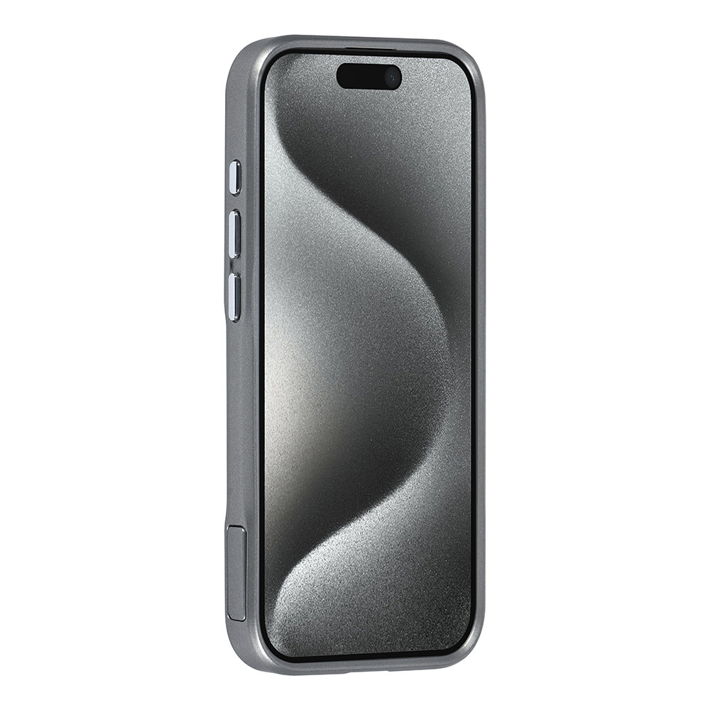 TUNIQ TUNIQ iPhone 15 Pro Backcover hoesje Silicone - Grijs, foto 4 van 6