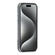 TUNIQ TUNIQ iPhone 15 Pro Back-Cover hul - Silicone - Grau TUNIQ TUNIQ iPhone 15 Pro Back-Cover hul - Silicone - Grau