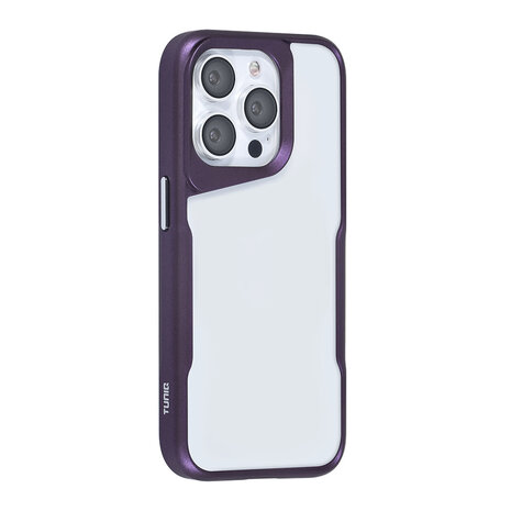 TUNIQ TUNIQ iPhone 15 Pro Back-Cover hul - Silicone - Lila