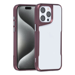 TUNIQ iPhone 15 Pro Max Backcover hoesje Silicone - Rood