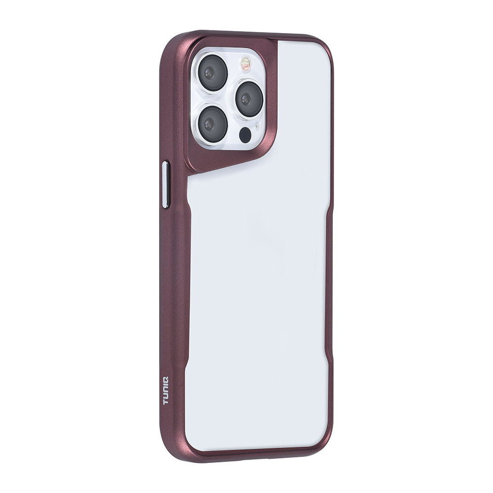 TUNIQ TUNIQ iPhone 15 Pro Max Back-Cover hul - Silicone - Rot TUNIQ TUNIQ iPhone 15 Pro Max Back-Cover hul - Silicone - Rot