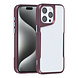 TUNIQ TUNIQ iPhone 15 Pro Max Back cover case - Silicone - Red TUNIQ TUNIQ iPhone 15 Pro Max Back cover case - Silicone - Red