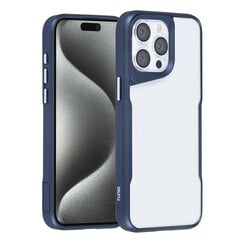 TUNIQ iPhone 15 Pro Max Backcover hoesje Silicone - DonkerBlauw