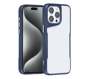 TUNIQ TUNIQ iPhone 15 Pro Max Back cover case - Silicone - Dark Blue TUNIQ TUNIQ iPhone 15 Pro Max Back cover case - Silicone - Dark Blue