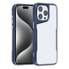 TUNIQ TUNIQ iPhone 15 Pro Max Back cover case - Silicone - Dark Blue TUNIQ TUNIQ iPhone 15 Pro Max Back cover case - Silicone - Dark Blue