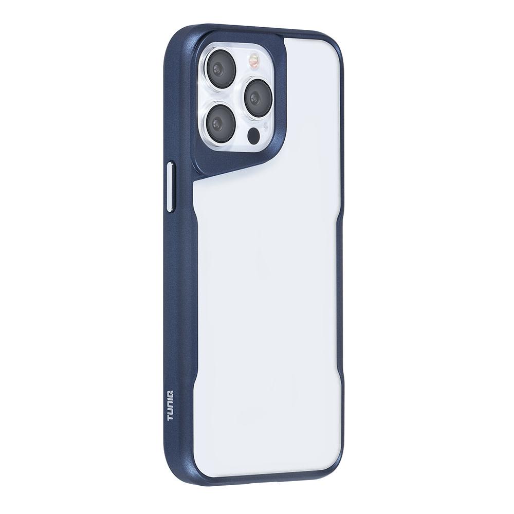 TUNIQ TUNIQ iPhone 15 Pro Max Backcover hoesje Silicone - DonkerBlauw, foto 2 van 6