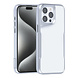 TUNIQ TUNIQ iPhone 15 Pro Max Back cover case - Silicone - Silver TUNIQ TUNIQ iPhone 15 Pro Max Back cover case - Silicone - Silver