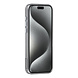 TUNIQ TUNIQ iPhone 15 Pro Max Back-Cover hul - Silicone - Grau TUNIQ TUNIQ iPhone 15 Pro Max Back-Cover hul - Silicone - Grau