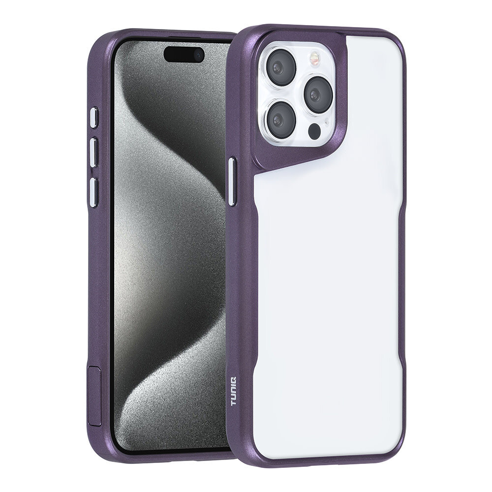 TUNIQ TUNIQ iPhone 15 Pro Max Back cover coque Silicone - Violet TUNIQ TUNIQ iPhone 15 Pro Max Back cover coque Silicone - Violet