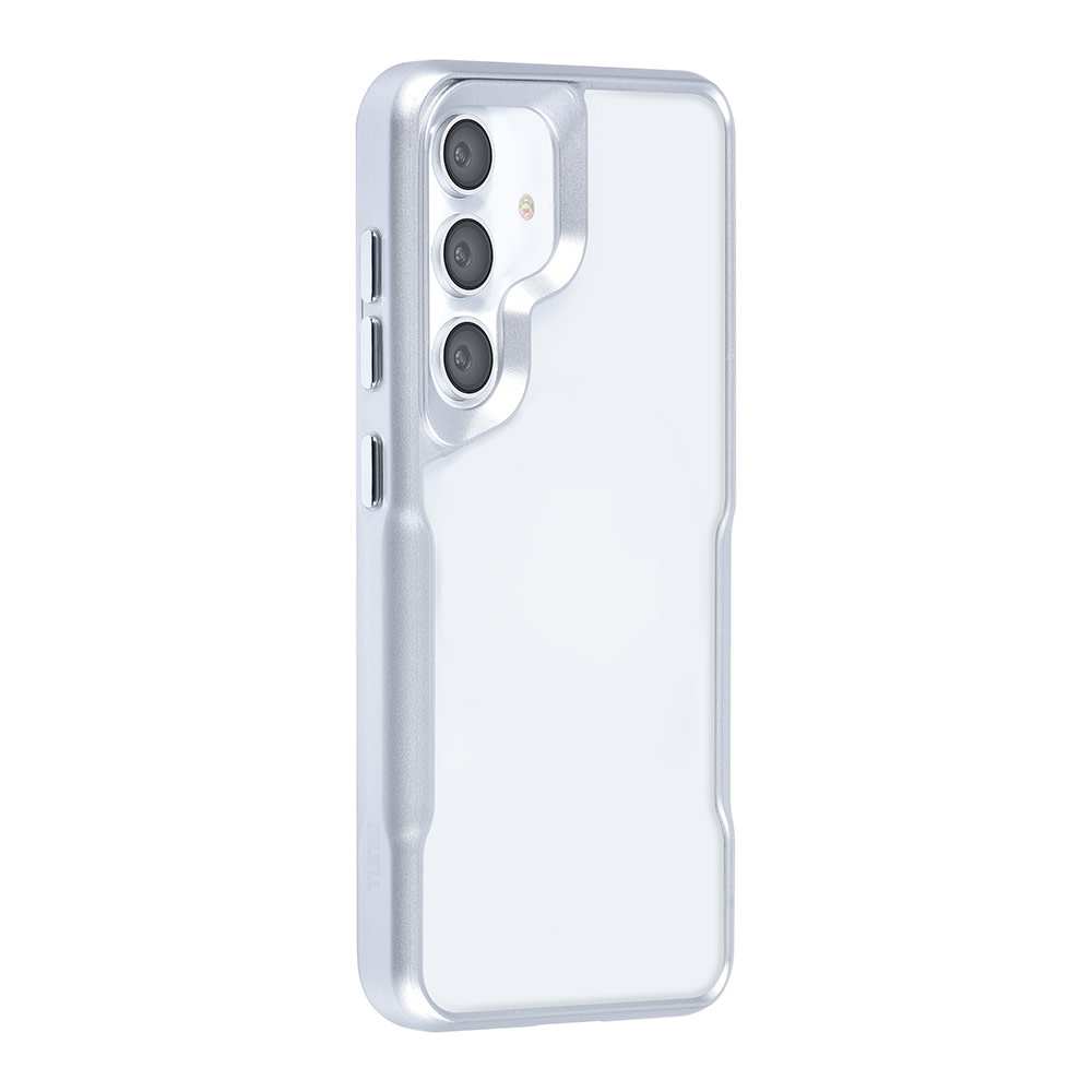 TUNIQ TUNIQ Galaxy S24 Backcover hoesje Silicone - Zilver, foto 2 van 6