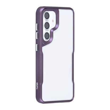 TUNIQ TUNIQ Galaxy S24 Back-Cover hul - Silicone - Lila