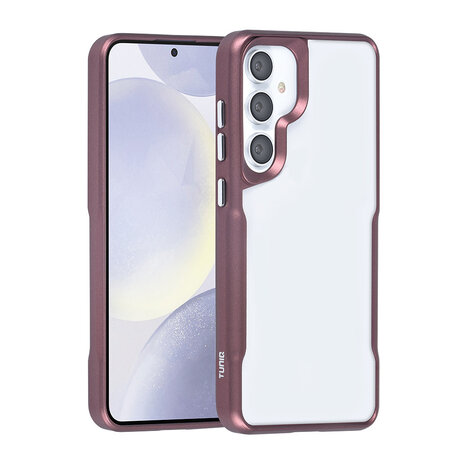 TUNIQ TUNIQ Galaxy S24 Plus Backcover hoesje Silicone - Rood TUNIQ TUNIQ Galaxy S24 Plus Backcover hoesje Silicone - Rood