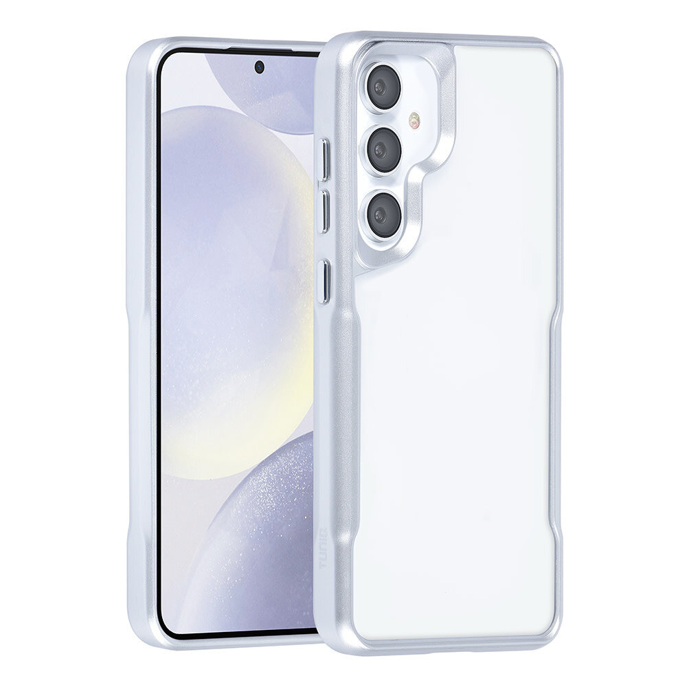 TUNIQ TUNIQ Galaxy S24 Plus Back-Cover hul - Silicone - Silber
