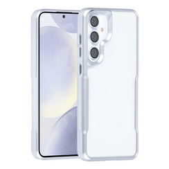 TUNIQ Galaxy S24 Plus Back cover case - Silicone - Silver