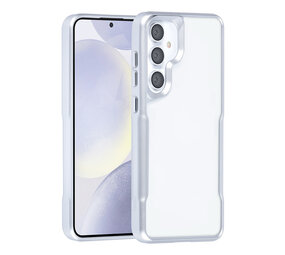 TUNIQ TUNIQ Galaxy S24 Plus Backcover hoesje Silicone - Zilver TUNIQ TUNIQ Galaxy S24 Plus Backcover hoesje Silicone - Zilver