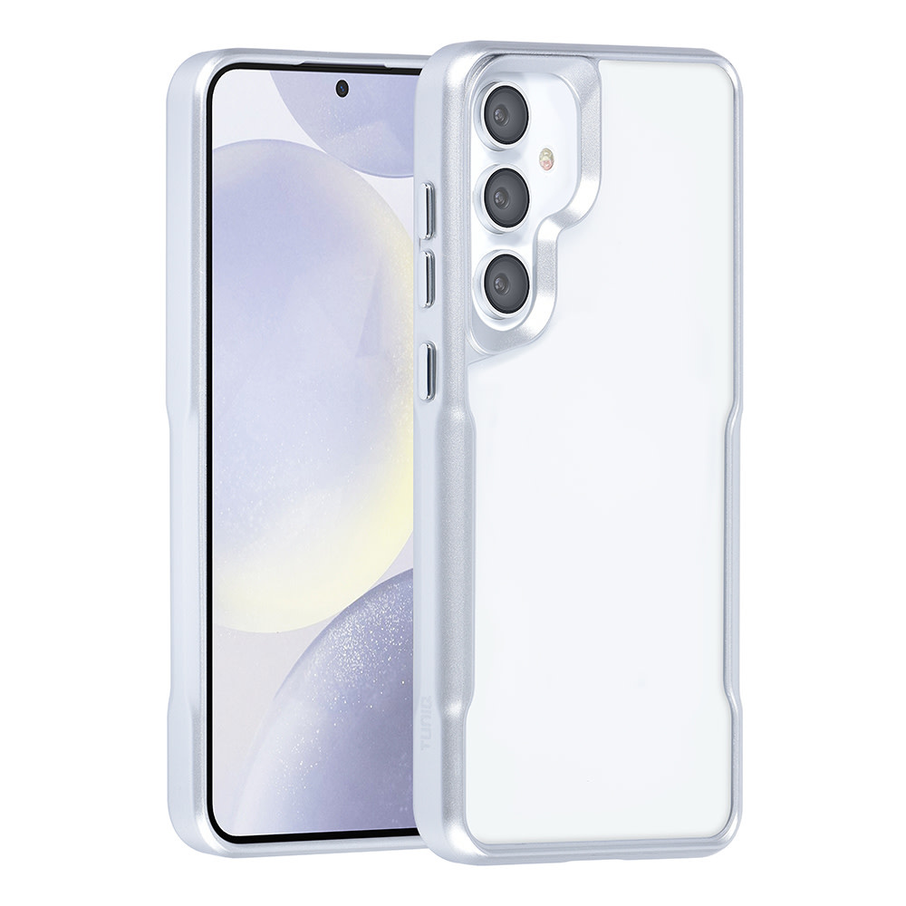 TUNIQ TUNIQ Galaxy S24 Plus Backcover hoesje Silicone - Zilver