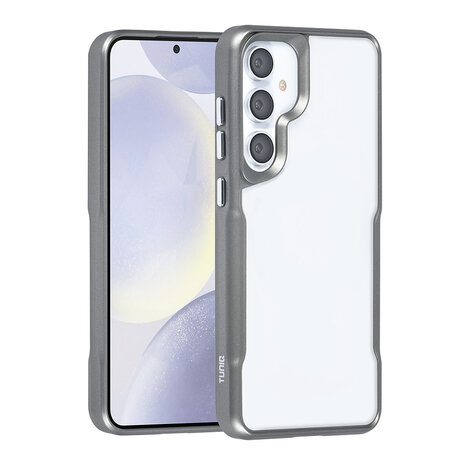 TUNIQ TUNIQ Galaxy S24 Plus Back-Cover hul - Silicone - Grau