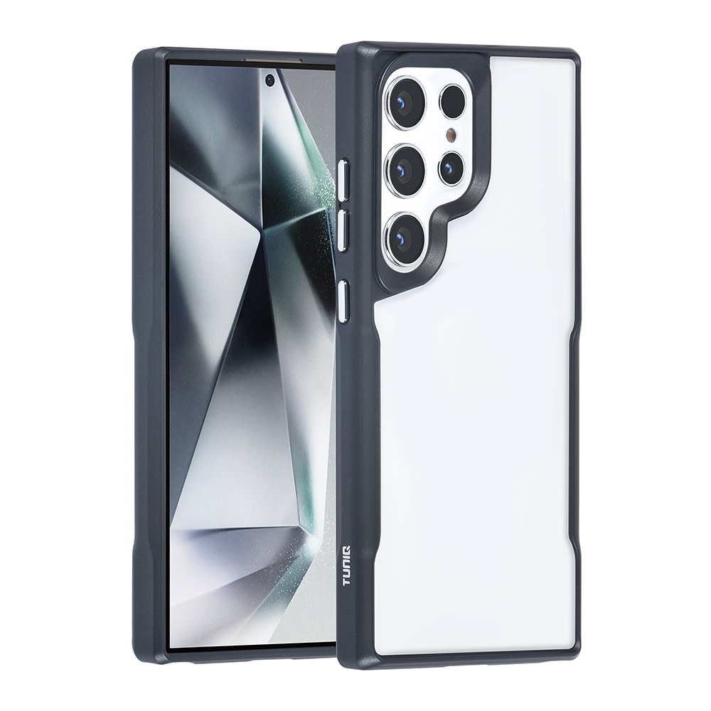 TUNIQ TUNIQ Galaxy S24 Ultra Backcover hoesje Silicone - Zwart