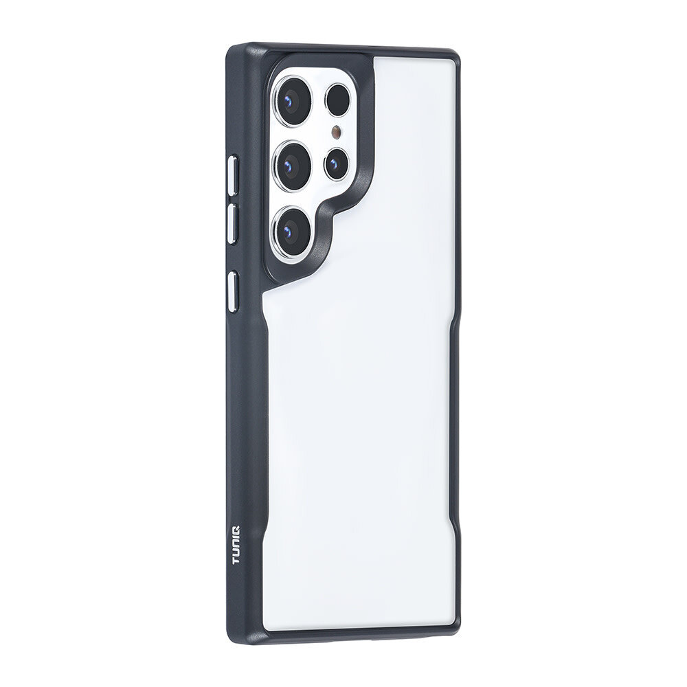 TUNIQ TUNIQ Galaxy S24 Ultra Backcover hoesje Silicone - Zwart TUNIQ TUNIQ Galaxy S24 Ultra Backcover hoesje Silicone - Zwart