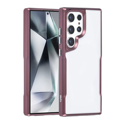 TUNIQ Galaxy S24 Ultra Back cover coque Silicone - Rouge