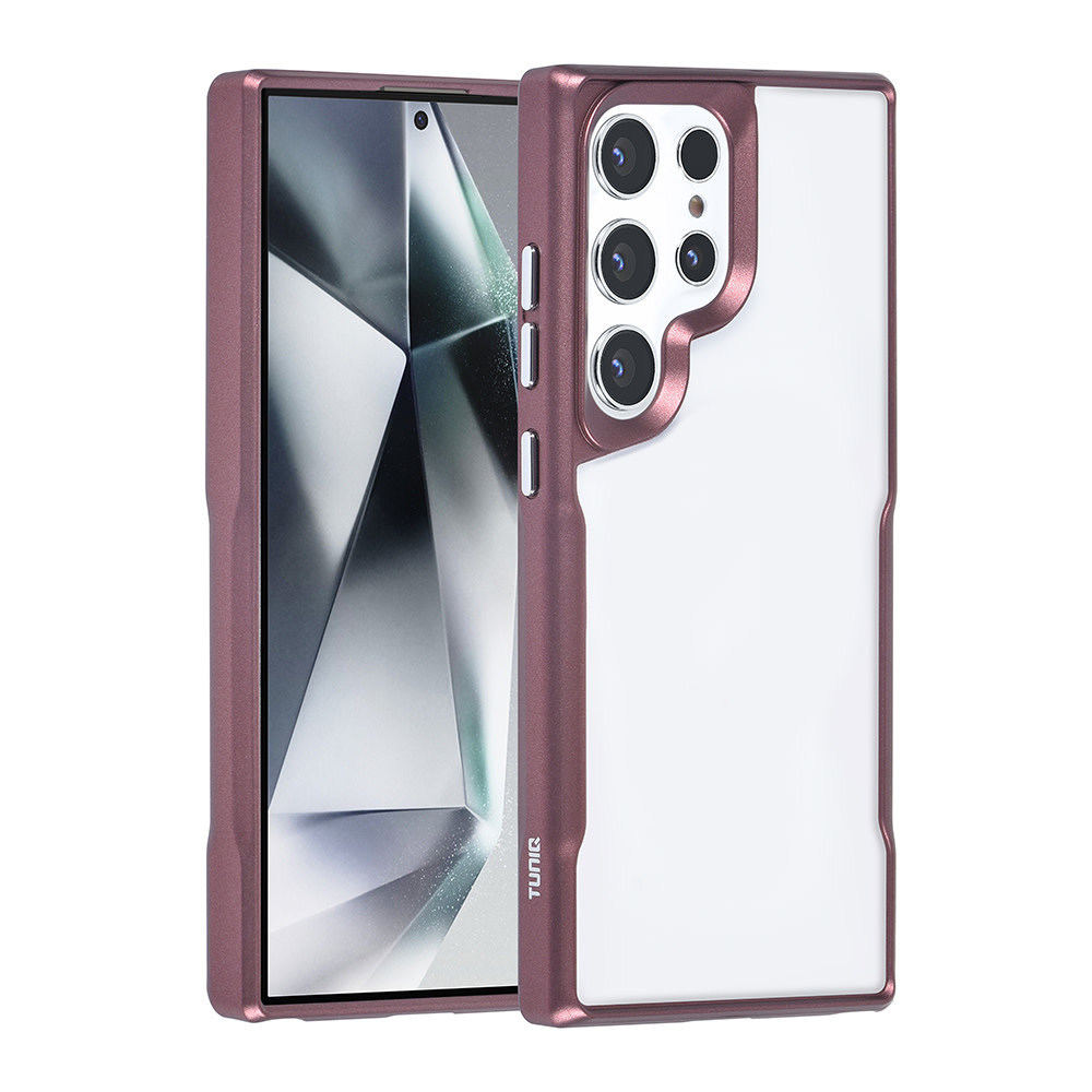 TUNIQ TUNIQ Galaxy S24 Ultra Backcover hoesje Silicone - Rood