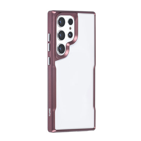 TUNIQ TUNIQ Galaxy S24 Ultra Backcover hoesje Silicone - Rood TUNIQ TUNIQ Galaxy S24 Ultra Backcover hoesje Silicone - Rood