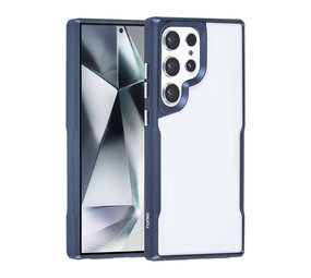 TUNIQ TUNIQ Galaxy S24 Ultra Backcover hoesje Silicone - DonkerBlauw TUNIQ TUNIQ Galaxy S24 Ultra Backcover hoesje Silicone - DonkerBlauw