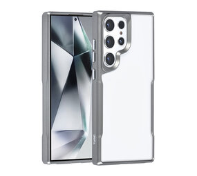 TUNIQ TUNIQ Galaxy S24 Ultra Back cover coque Silicone - Gris TUNIQ TUNIQ Galaxy S24 Ultra Back cover coque Silicone - Gris