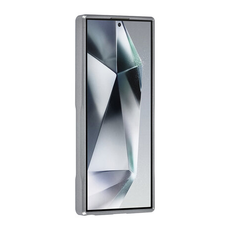 TUNIQ TUNIQ Galaxy S24 Ultra Back cover coque Silicone - Gris TUNIQ TUNIQ Galaxy S24 Ultra Back cover coque Silicone - Gris