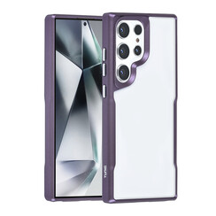 TUNIQ Galaxy S24 Ultra Back-Cover hul - Silicone - Lila