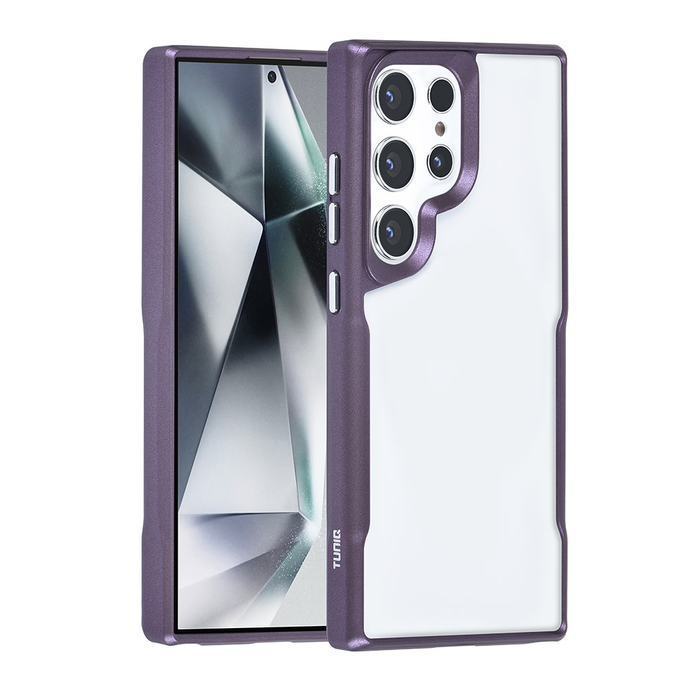 TUNIQ TUNIQ Galaxy S24 Ultra Backcover hoesje Silicone - Paars