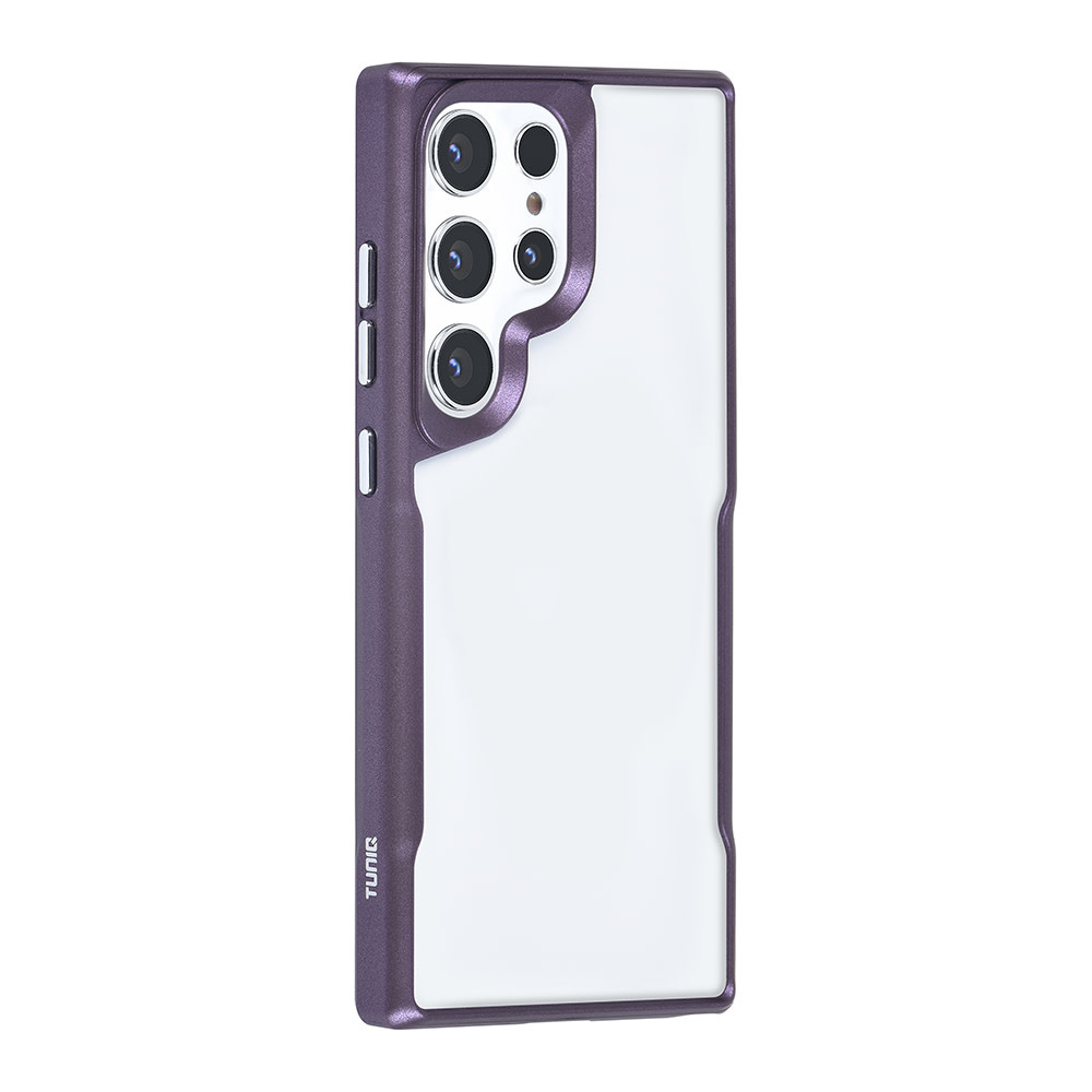 TUNIQ TUNIQ Galaxy S24 Ultra Backcover hoesje Silicone - Paars, foto 2 van 6