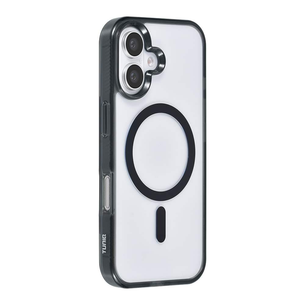 TUNIQ TUNIQ iPhone 16 Backcover hoesje Magsafe silicone - Zwart, foto 2 van 6