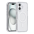 TUNIQ TUNIQ iPhone 16 Back cover coque Magsafe silicone - Blanc