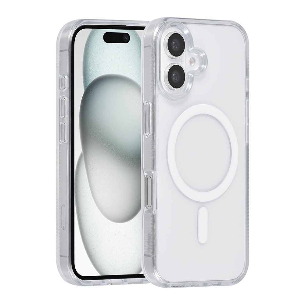 TUNIQ TUNIQ iPhone 16 Backcover hoesje Magsafe silicone - Wit