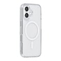 TUNIQ TUNIQ iPhone 16 Back cover coque Magsafe silicone - Blanc