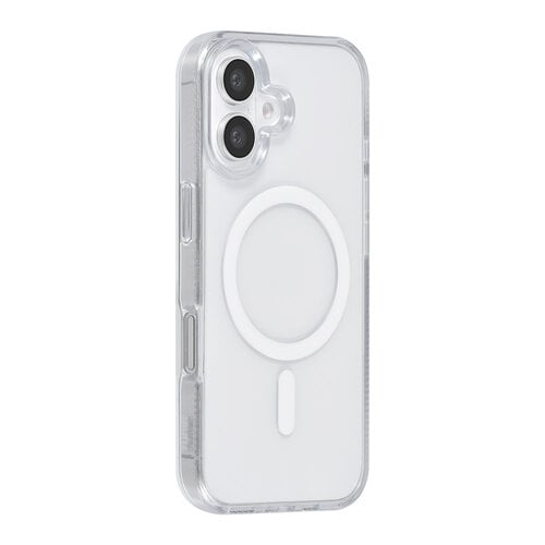 TUNIQ TUNIQ iPhone 16 Back cover coque Magsafe silicone - Blanc