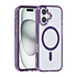 TUNIQ iPhone 16 Back cover case - Magsafe silicone - Purple