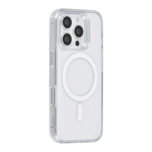 TUNIQ TUNIQ iPhone 16 Pro Back cover coque Magsafe silicone - Blanc