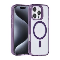 TUNIQ iPhone 16 Pro Backcover hoesje Magsafe silicone - Paars