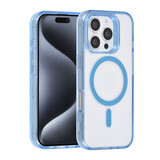 TUNIQ TUNIQ iPhone 16 Pro Back cover case - Magsafe silicone - Blue TUNIQ TUNIQ iPhone 16 Pro Back cover case - Magsafe silicone - Blue