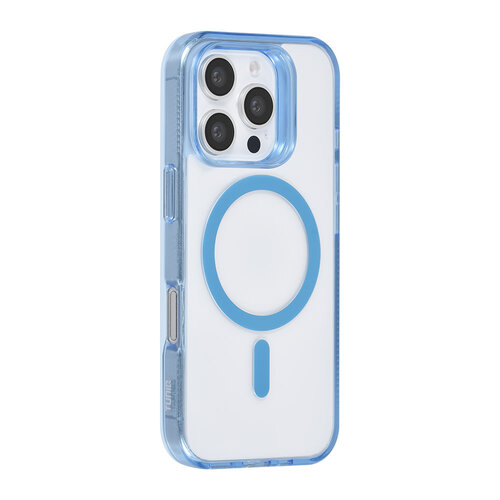 TUNIQ TUNIQ iPhone 16 Pro Back-Cover hul - Magsafe silicone - Blau