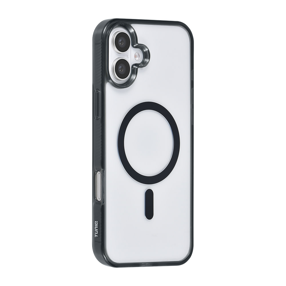 TUNIQ TUNIQ iPhone 16 Plus Backcover hoesje Magsafe silicone - Zwart, foto 2 van 6