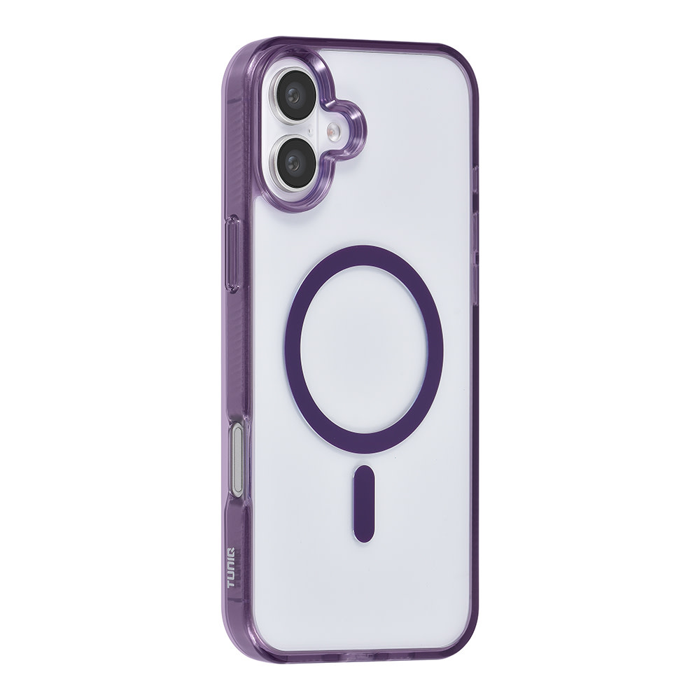 TUNIQ TUNIQ iPhone 16 Plus Backcover hoesje Magsafe silicone - Paars, foto 2 van 6