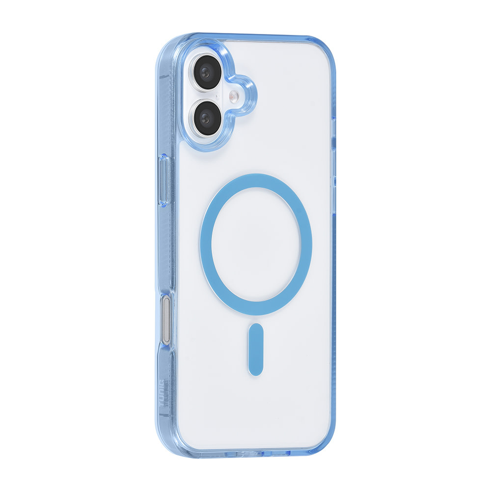 TUNIQ TUNIQ iPhone 16 Plus Backcover hoesje Magsafe silicone - Blauw, foto 2 van 6