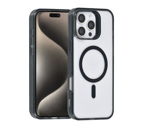 TUNIQ TUNIQ iPhone 16 Pro Max Back cover case - Magsafe silicone - Black TUNIQ TUNIQ iPhone 16 Pro Max Back cover case - Magsafe silicone - Black