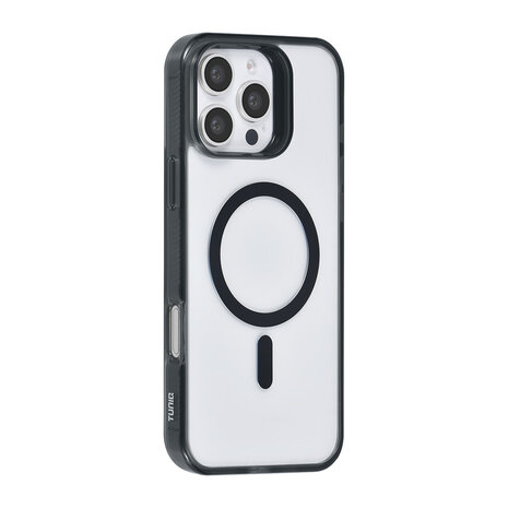 TUNIQ TUNIQ iPhone 16 Pro Max Back cover coque Magsafe silicone - Noir TUNIQ TUNIQ iPhone 16 Pro Max Back cover coque Magsafe silicone - Noir